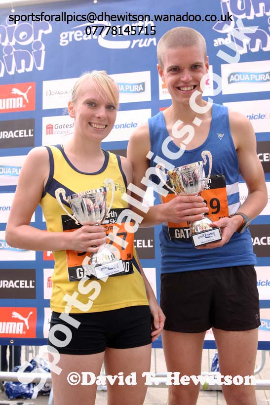 Great  North 5k, Newcastle/Gateshead. Photo: David T. Hewitson/Sports for All Pics